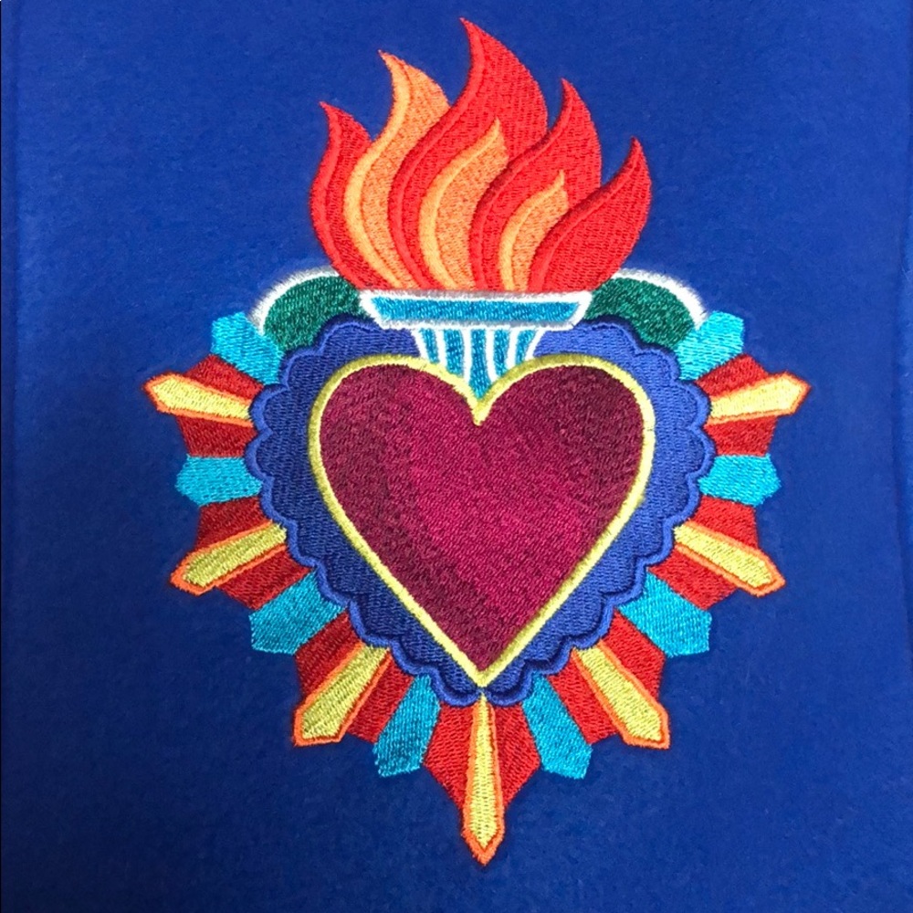 Fire Heart Scarf 🔥